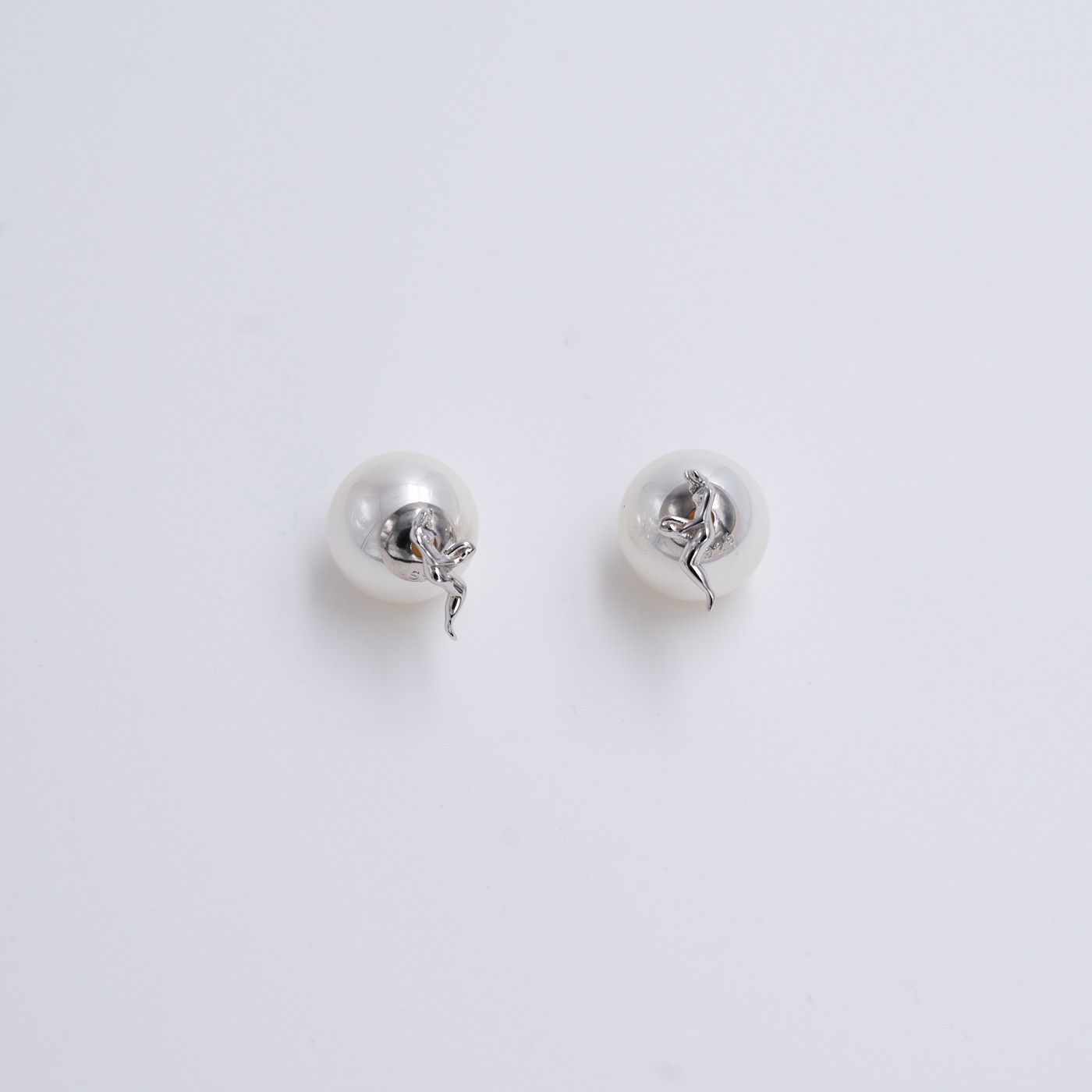 常玉藝術珠寶系列-美姿珍珠耳環