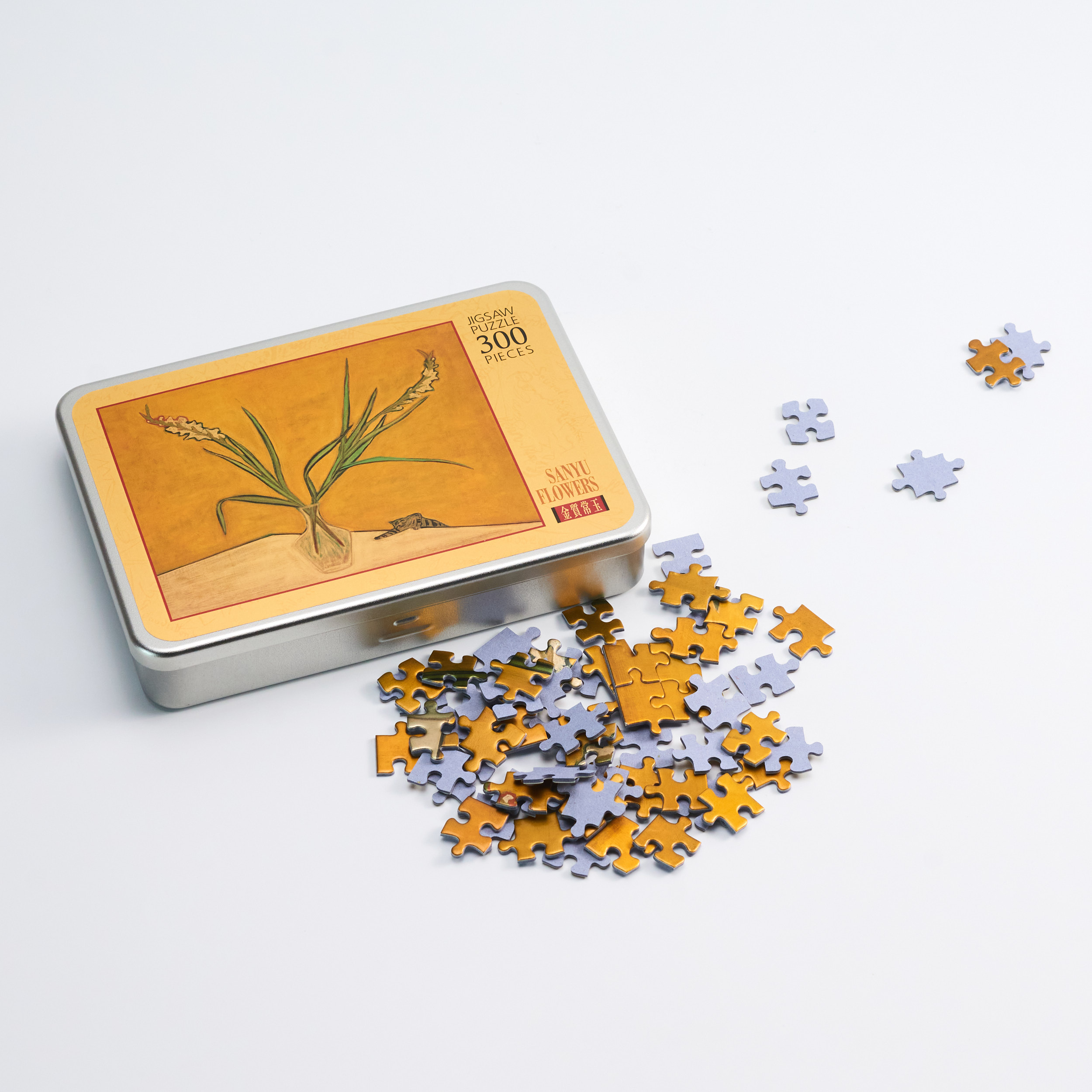 金質常玉拼圖-花  Sanyu Jigsaw Puzzle-Flowers